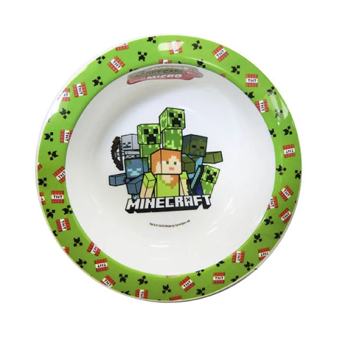 Bowl Plástico Minecraft Oficial U