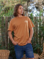 T-SHIRT AKOS RUSTY Ocre