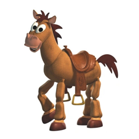 Bullseye Tiro Al Blanco - Toy Story Disney (Flocked) - 1713 Bullseye Tiro Al Blanco - Toy Story Disney (Flocked) - 1713