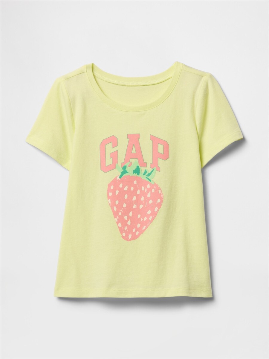 Remera Gráfico Toddler Niña - Citron 