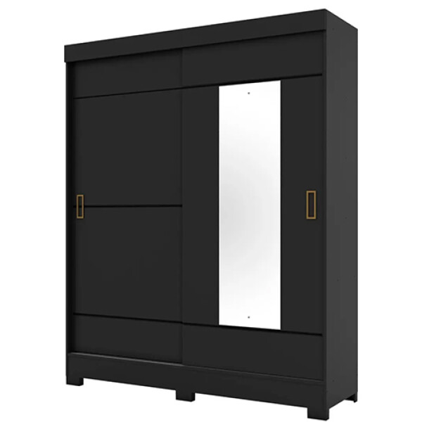 PLACARD DVN B66 2Ptas Corredizas c/Espejo Negro- 261247003 Sin color