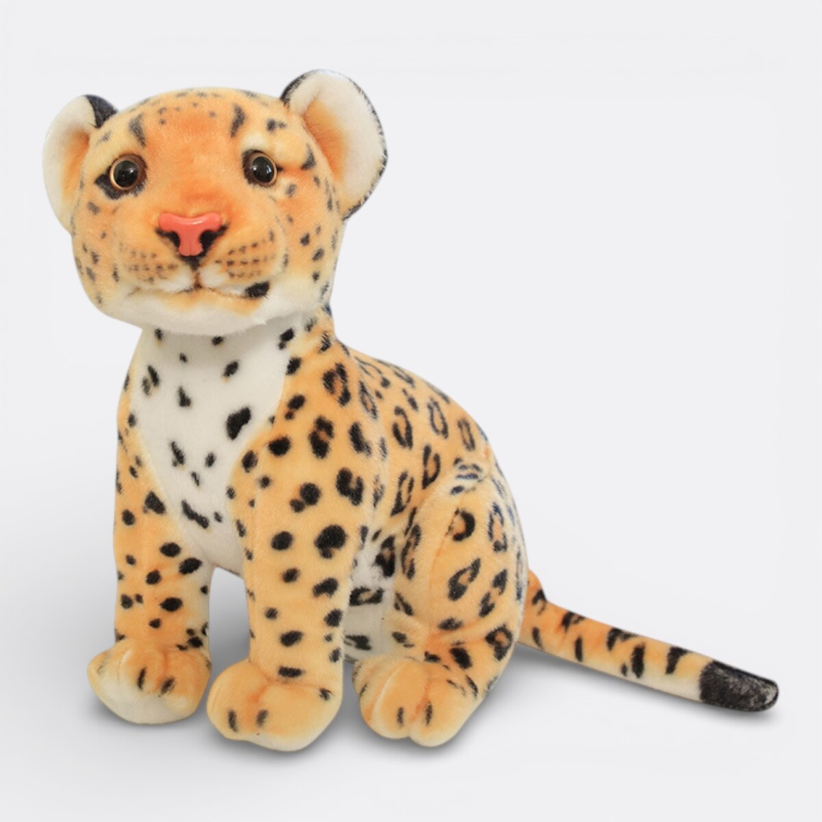 Peluche Grandes Felinos - Leopardo Manchas Negras 