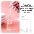Recipientes para viaje Kit para CosmÃ©ticos Celeste