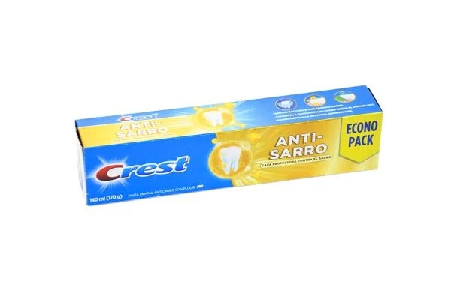 Crest Pasta Antisarro C/Flúor 170g 