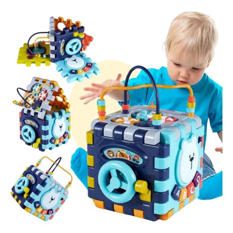 Cubo de Actividades Montessori con Sonido y Luces 001