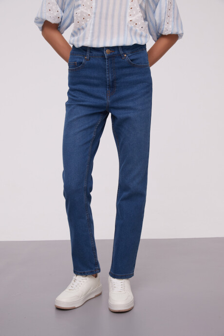 Pantalon Aparis Azul Medio