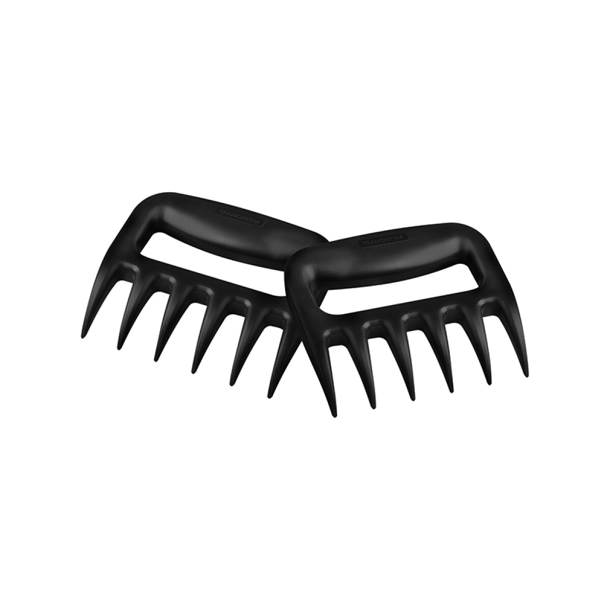 Garra multiuso en plastico negro 2 unidades -TRAMONTINA - TR9002 