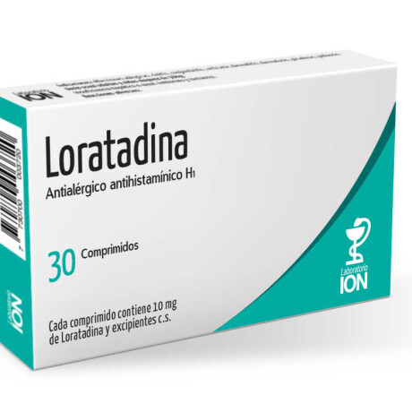 Loratadina Ion 30 Comprimidos Loratadina Ion 30 Comprimidos