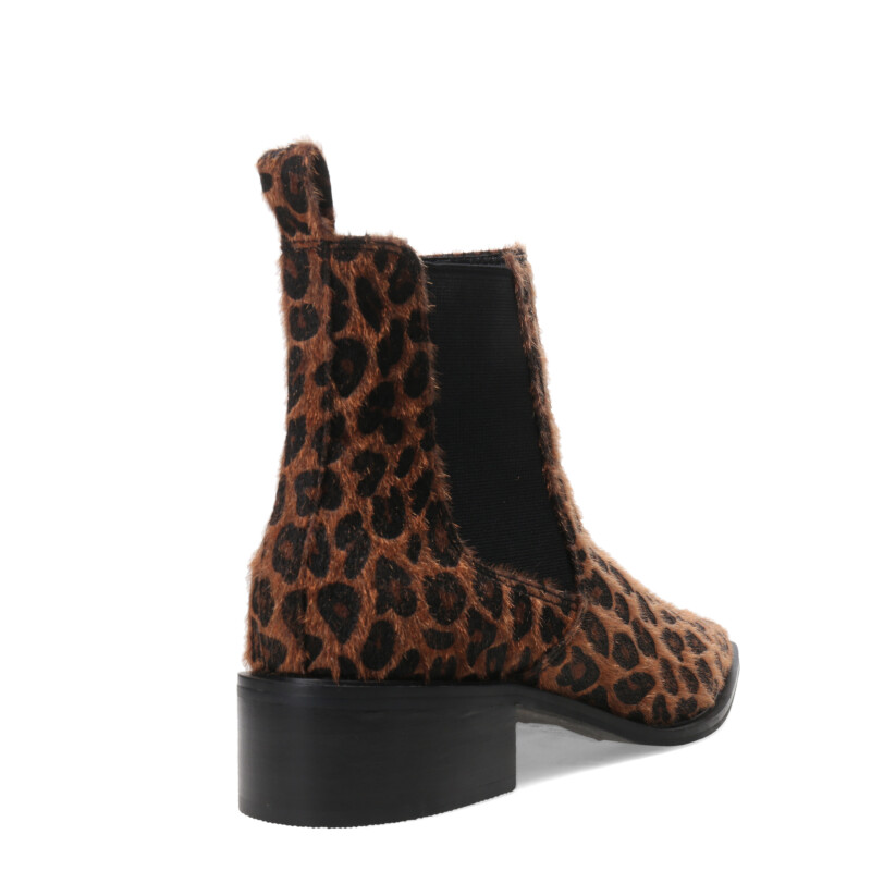 Botas de Mujer Miss Carol Mila Texana Baja Leopardo