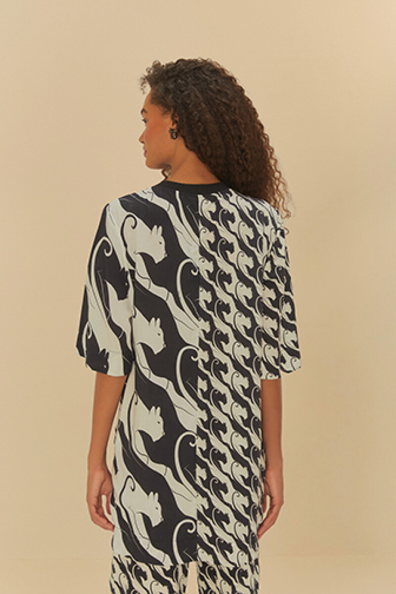 CAMISERO PANTERAS Negro