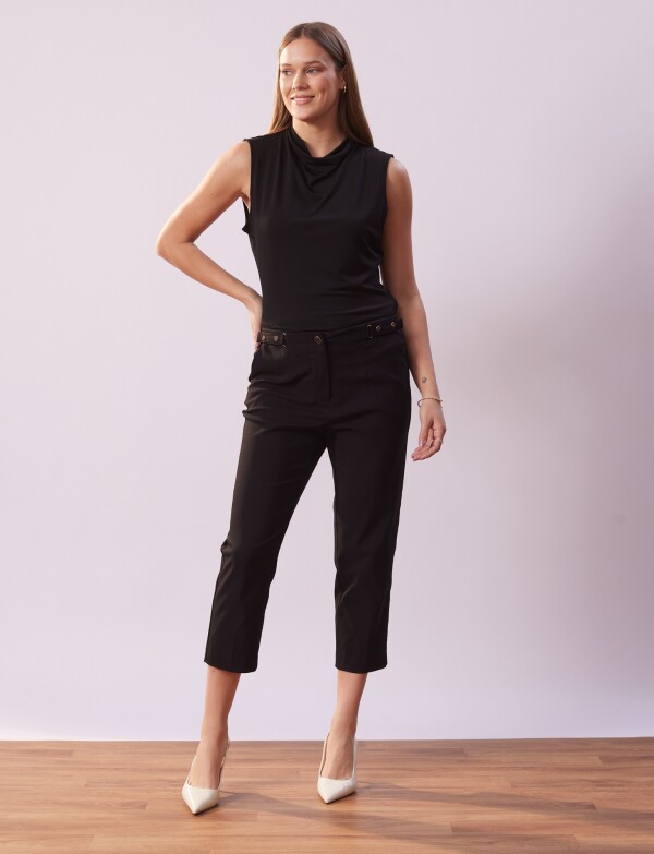 Capri Apliques Metalicos NEGRO