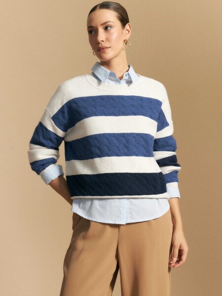 BUZO ALLIE OCEAN BLA AZUL