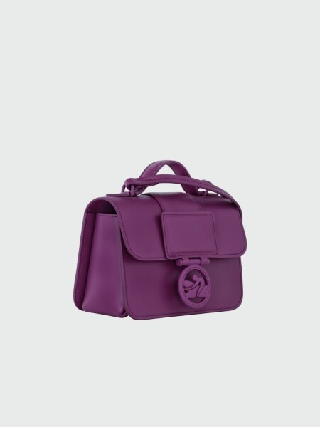 Longchamp -Cartera pequeña de cuero, Box-trot Verde Oscuro