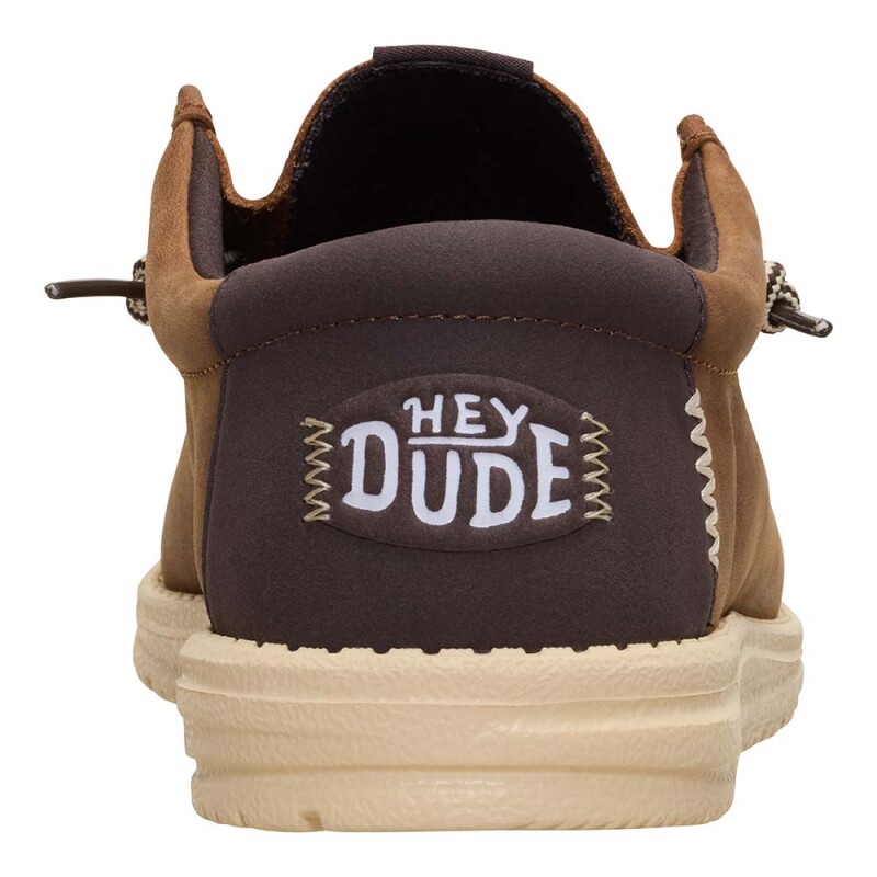 Wally Full Grain Leather Robe Brown/mole Brown