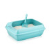 BANDEJA SANITARIA DUBEX CON COLADOR AZUL BANDEJA SANITARIA DUBEX CON COLADOR AZUL
