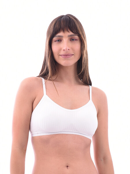 BRALETTE MELON BLANCO