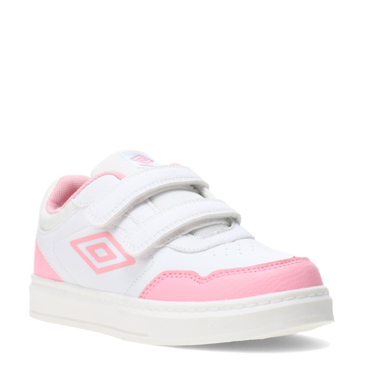 Championes Infantiles Umbro Steve Junior - Blanco - Rosado 