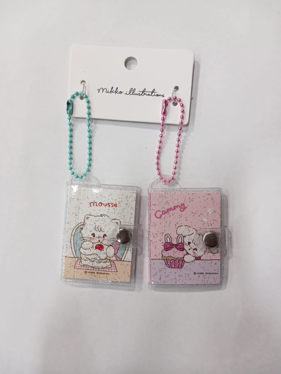 Llavero cuadernito MIKKO - diseño 1 