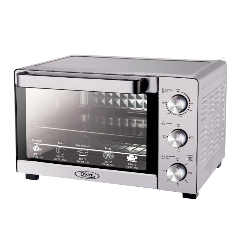 Horno eléctrico Dikler E-30 inox. 30 Lts. Horno eléctrico Dikler E-30 inox. 30 Lts.