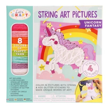 Set de Bordado 8 Hilos Unicornios