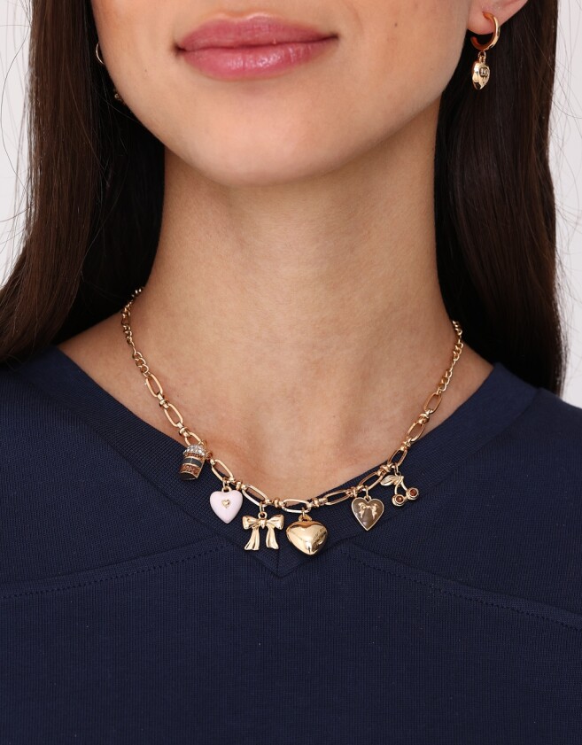 Collares Cortos Multi dijes Collar Multi Dijes - Dorado