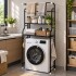 Estante Organizador Lavarropas O Baño Inodoro Mueble Metal IMBACK Color Negro Estante Organizador Lavarropas O Baño Inodoro Mueble Metal IMBACK Color Negro