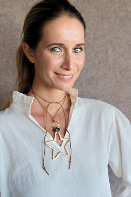Collar Estrella dorada
