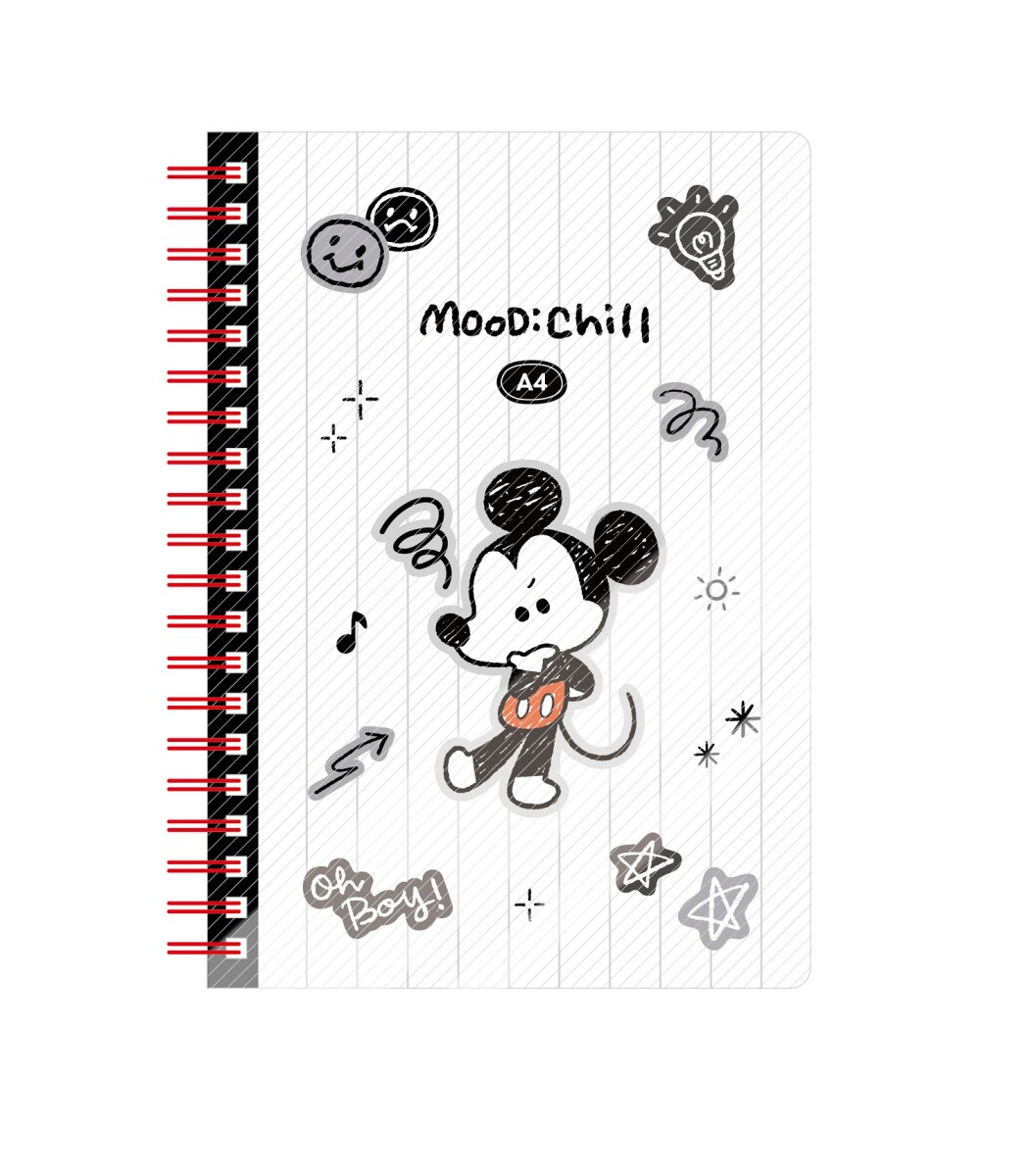 Cuaderno espiral Disney A4 