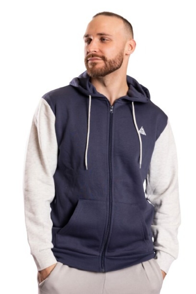 LENERGY JACKET FELPA - NAVY/GREY 