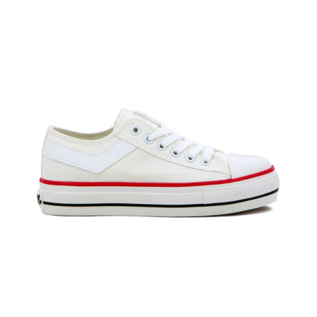 Pony Calzado Plataforma Casual Classic Niño Blanco
