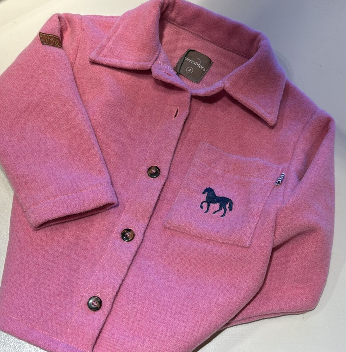 Blazer Charrúa Gurí - Chicle 