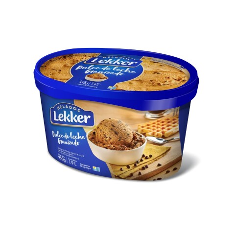 LEKKER 1,9 LT DULCE DE LECHE GRANIZADO Lekker 1,9 Lt Dulce De Leche Granizado