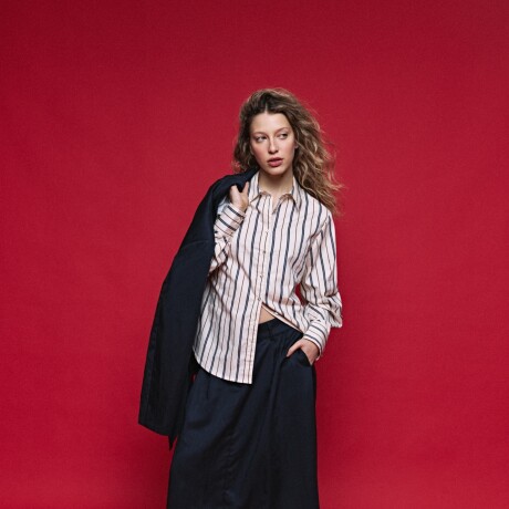 CAMISA VIÑAS Beige