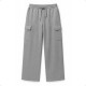 Pantalón Jogging Deportivo Tipo Cargo Gris Claro
