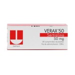 VERAX 50 MG. CJ X 30 COMPRIMIDOS única