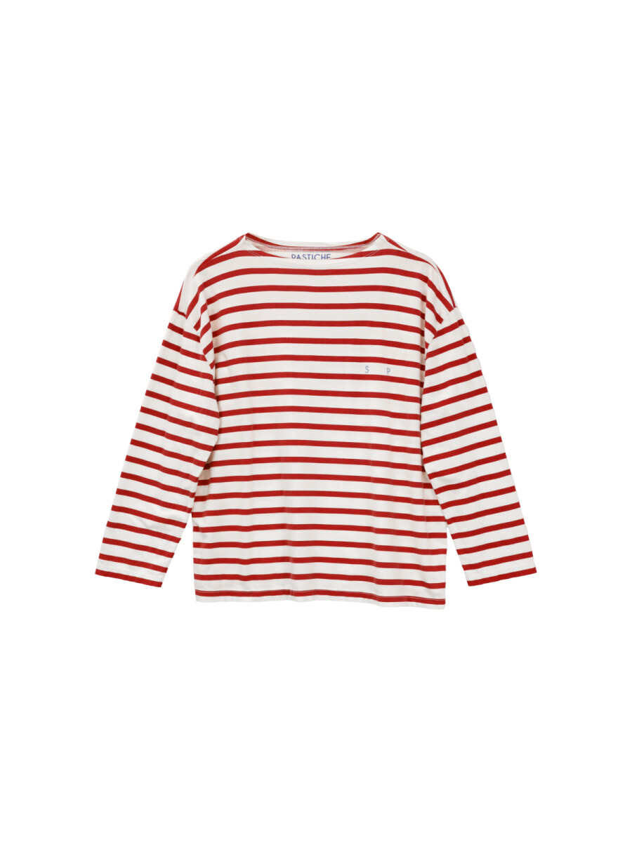 T-shirt Sailor - Rojo 