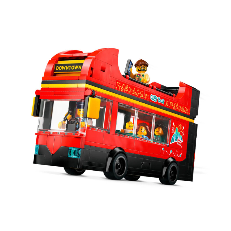 Autobús Turístico Rojo de Dos Plantas City Lego Autobús Turístico Rojo de Dos Plantas City Lego