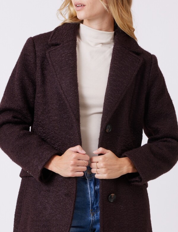 Tapado Largo Boucle MARRON