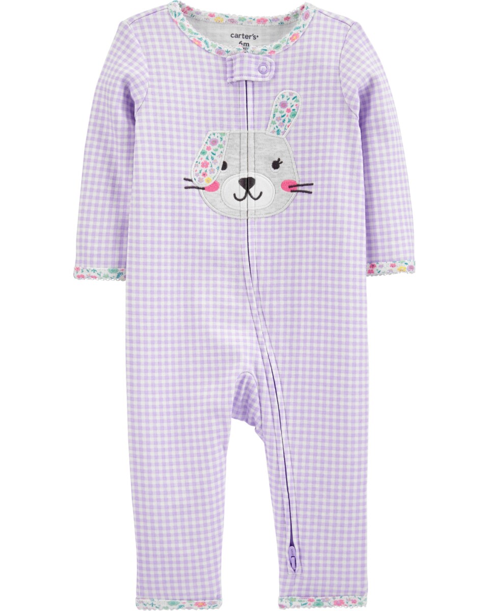 Pijama de algodón estampado 
