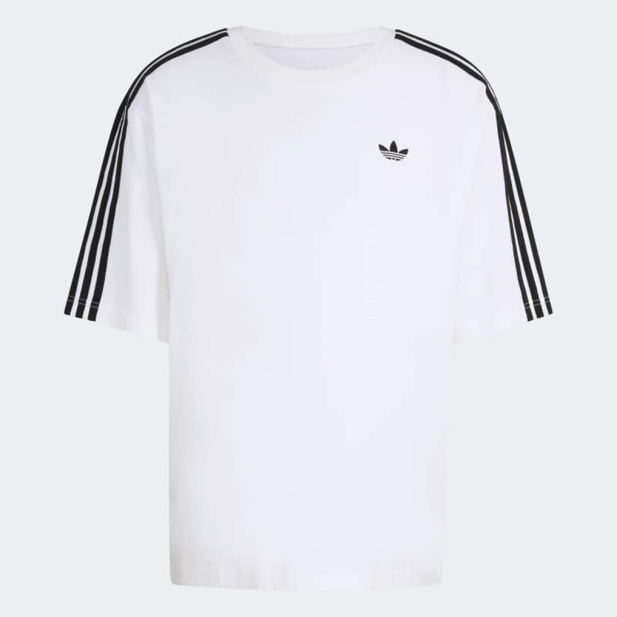 Remera Adidas 3 Tiras - Blanco 