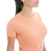 Muvem Ladies Plain Crew Neck T-Shirt Salmon