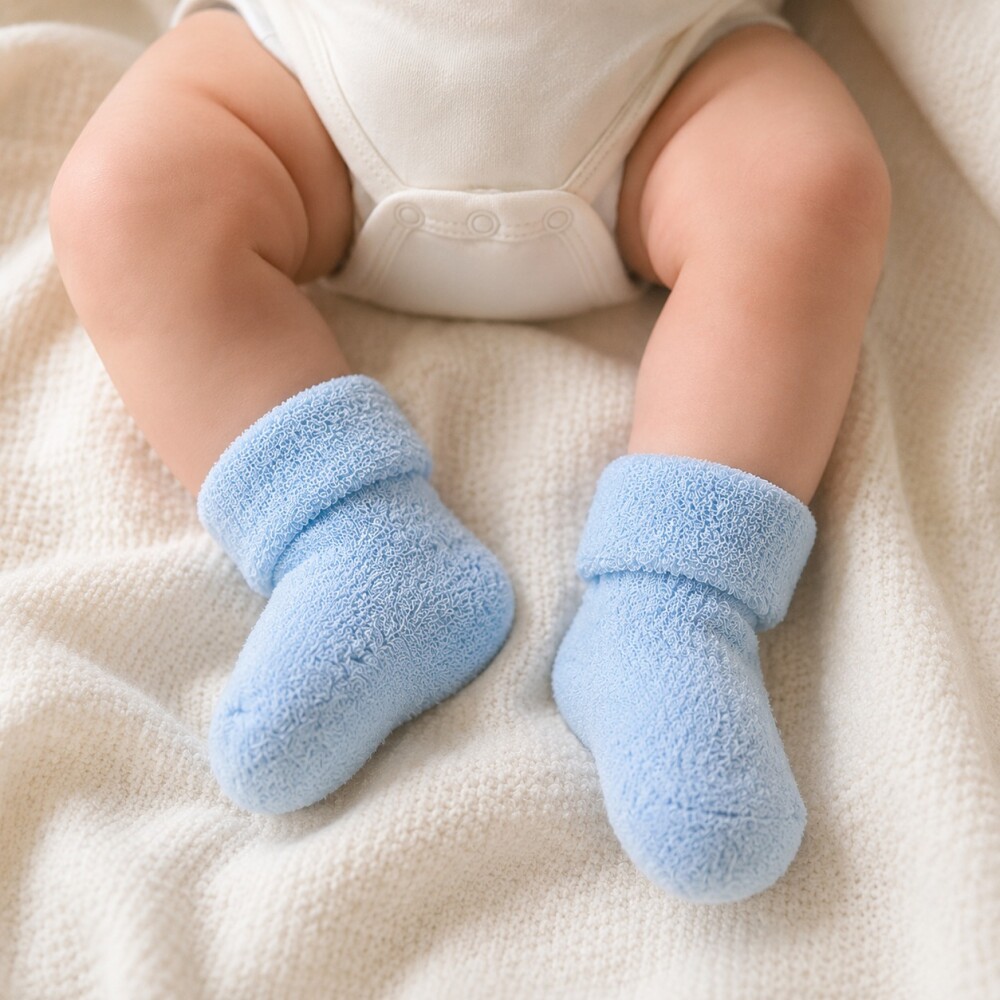 Set x3 medias 0 a 6 meses little & loved celeste