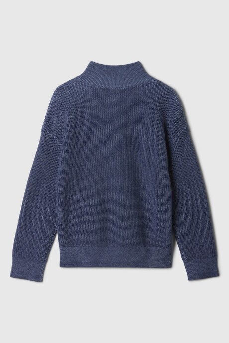 Buzo Medio Cierre Toddler Niño Medium Indigo 1