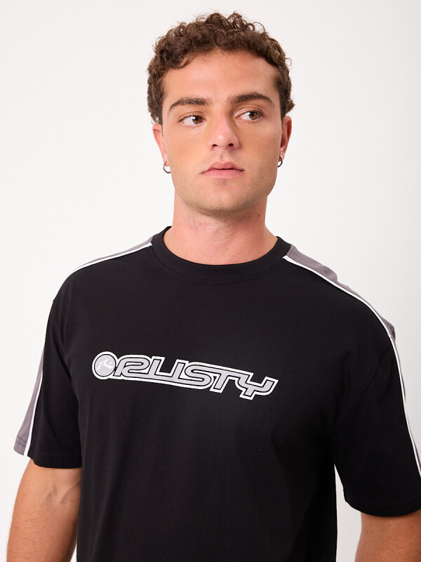 T-SHIRT ZOREN S27 RUSTY Negro