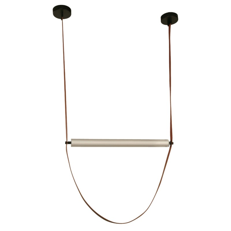 COLGANTE LED CURVO 13W CHOCOLATE Y NEGRO COLGANTE LED CURVO 13W CHOCOLATE Y NEGRO