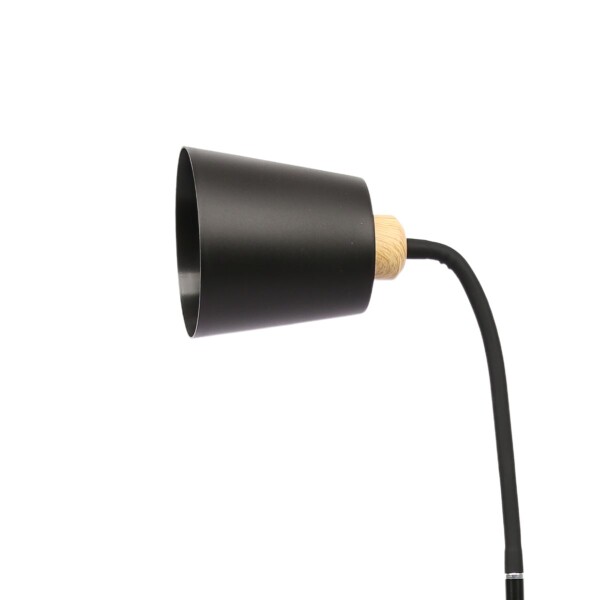 Lámpara De Pie Moderna Nórdica Para Living Con Brazo Flexible de 1.5 Metros Imback Color Negro Lámpara De Pie Moderna Nórdica Para Living Con Brazo Flexible de 1.5 Metros Imback Color Negro