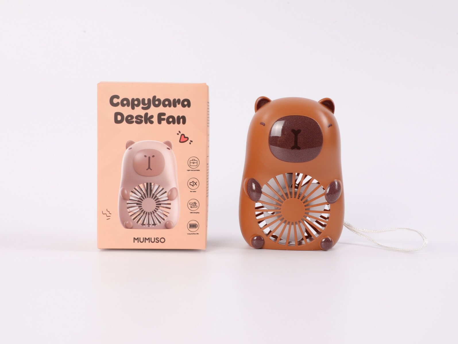 VENTILADOR DE ESCRITORIO CAPIBARA 