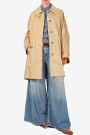 Abrigo trench Beige