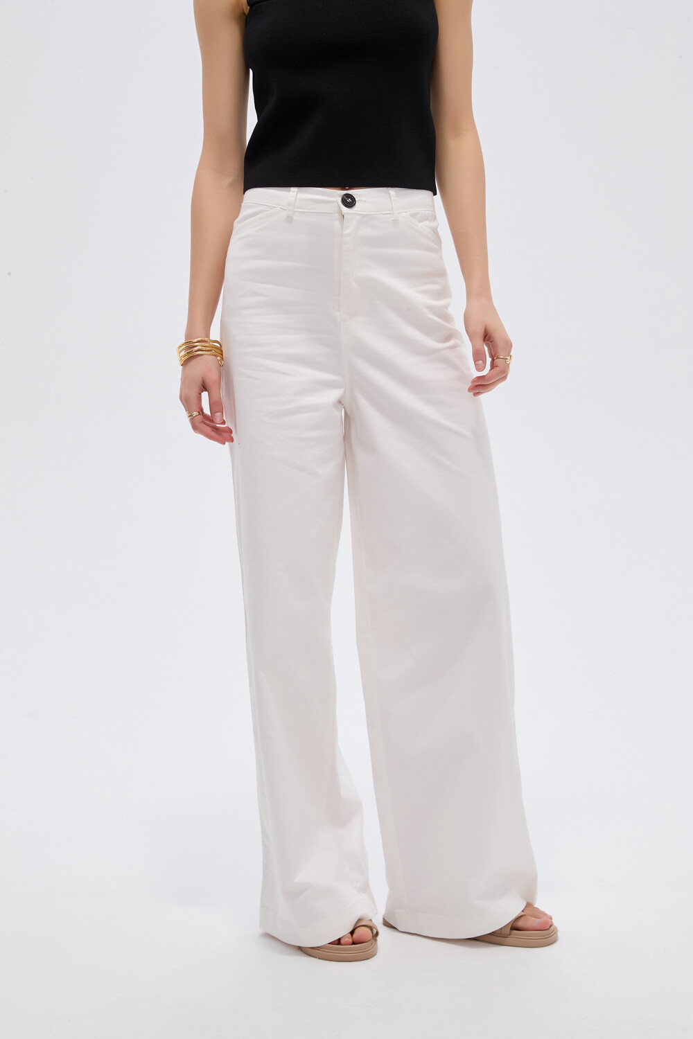 Pantalon Aysen Marfil / Off White