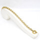 Pulsera Rolo En Oro 18K Con Cierre Marinero Pulsera Rolo En Oro 18K Con Cierre Marinero